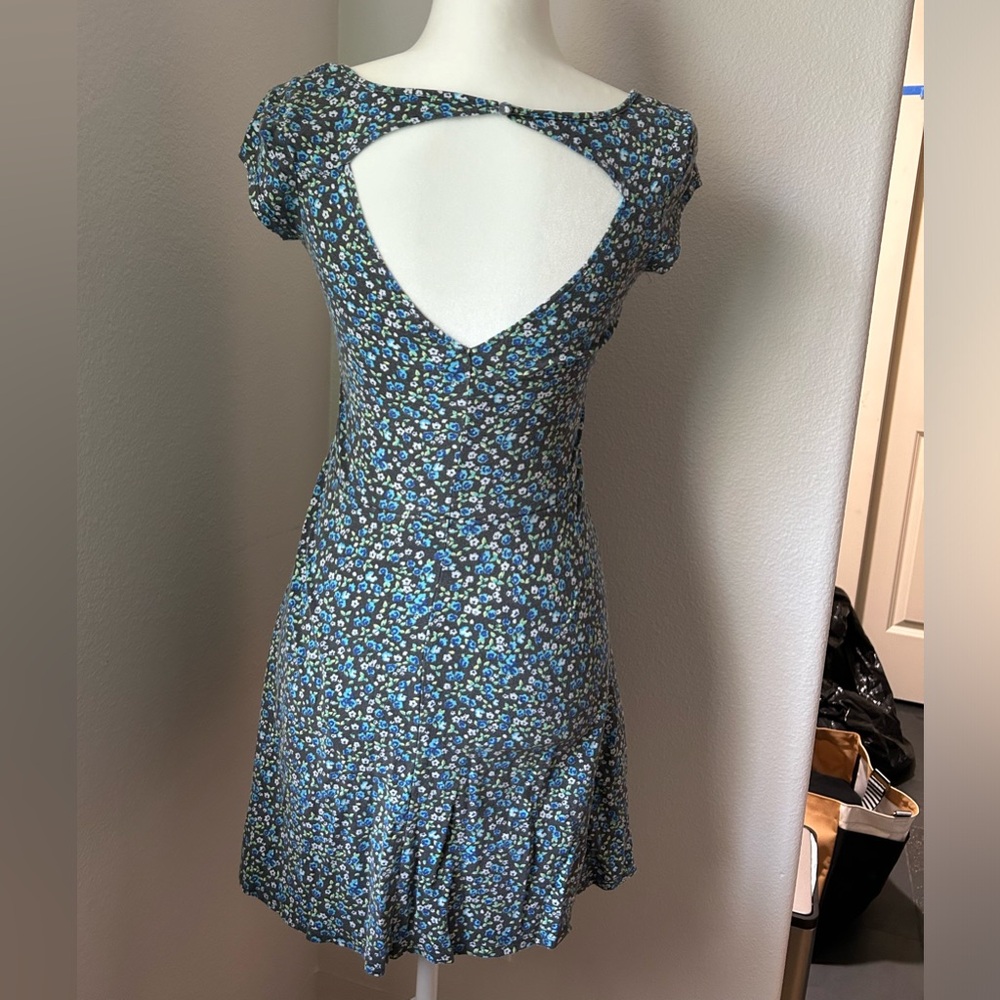 Vintage floral skater dress